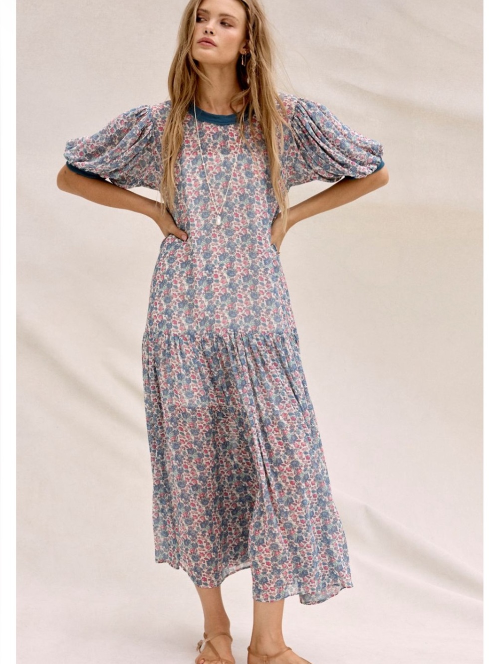 BNWT Free People Courtside Crush Maxi Dress